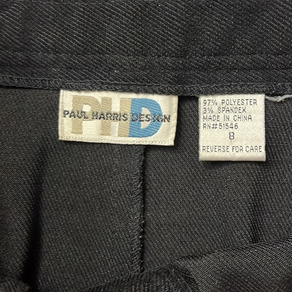 Paul Harris Design Mini Black Pencil Skirt, Women's Size 8 - Picture 9 of 9